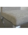 SILLA ·BARROQUE· ACERO BEIGE